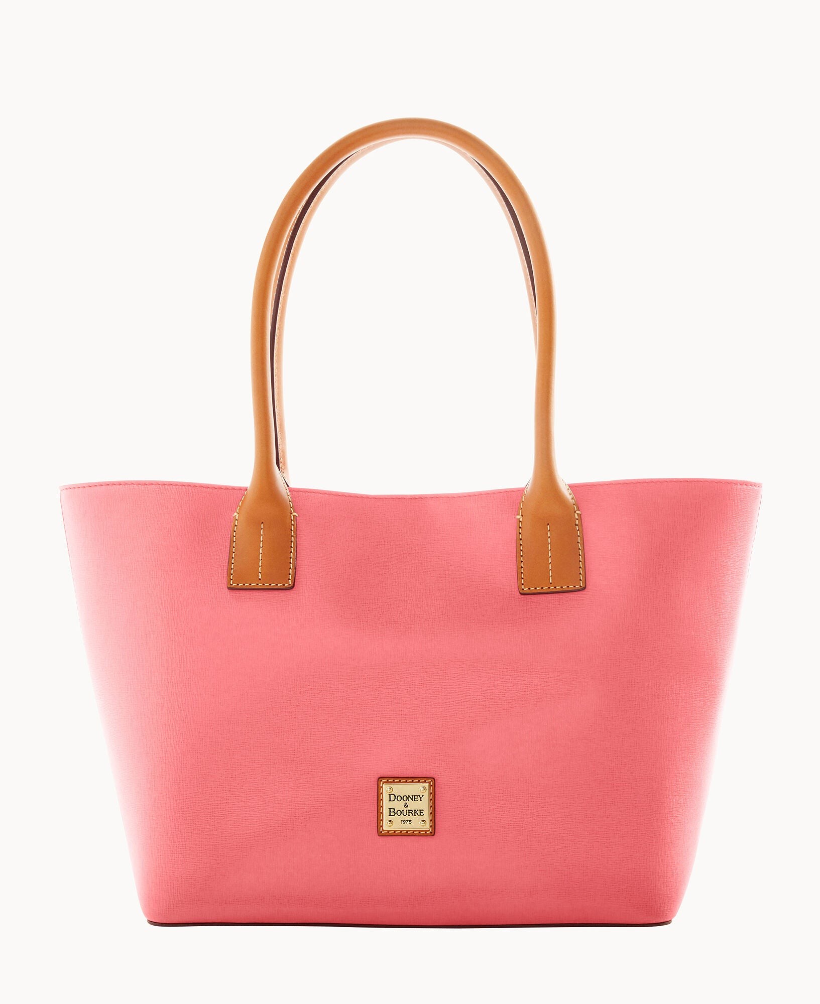 Dooney & Bourke Women's Saffiano Small Russel Tote Bag in Bubble Gum