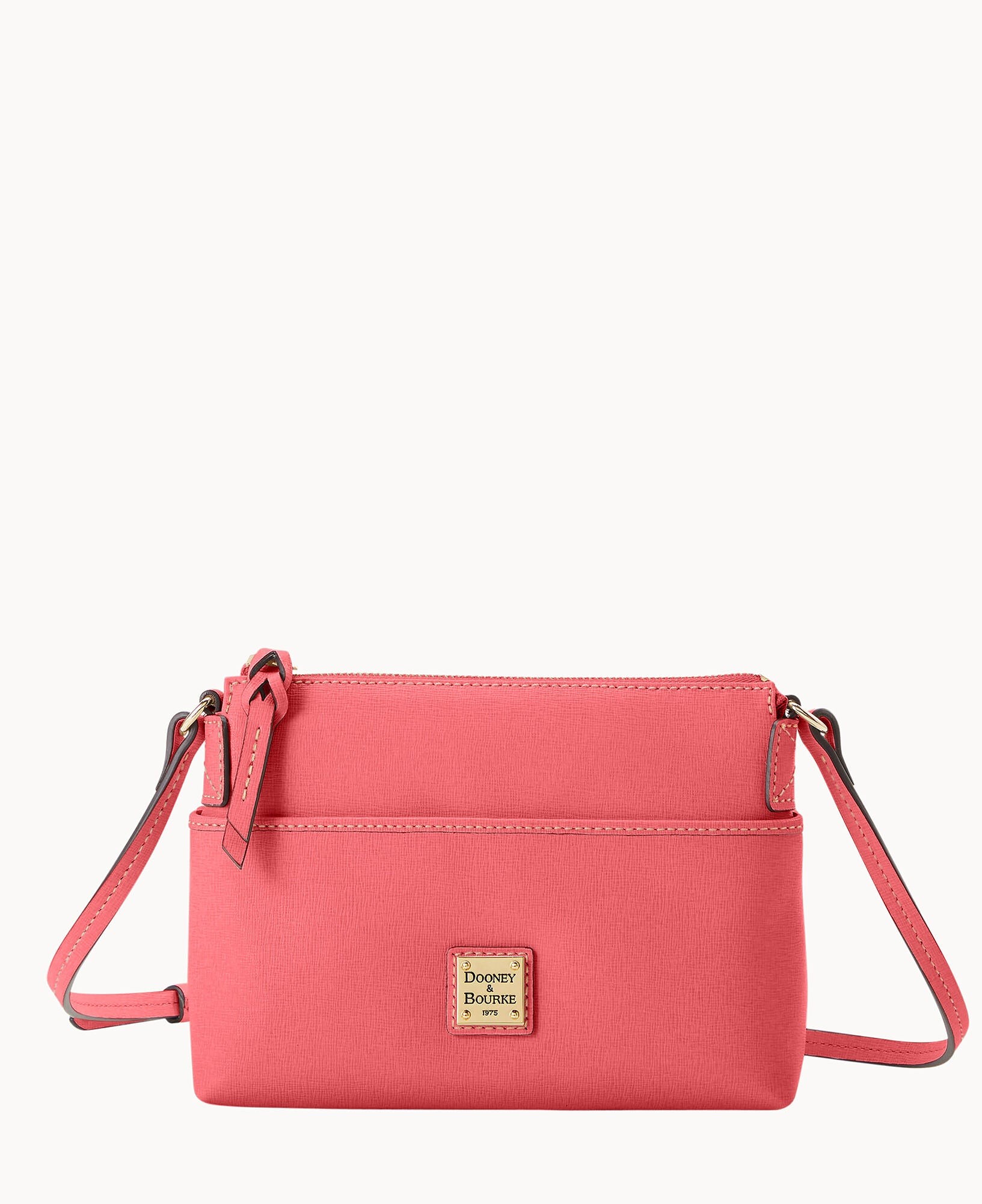 Dooney & Bourke Women's Saffiano Katie Crossbody Bag in Bubble Gum