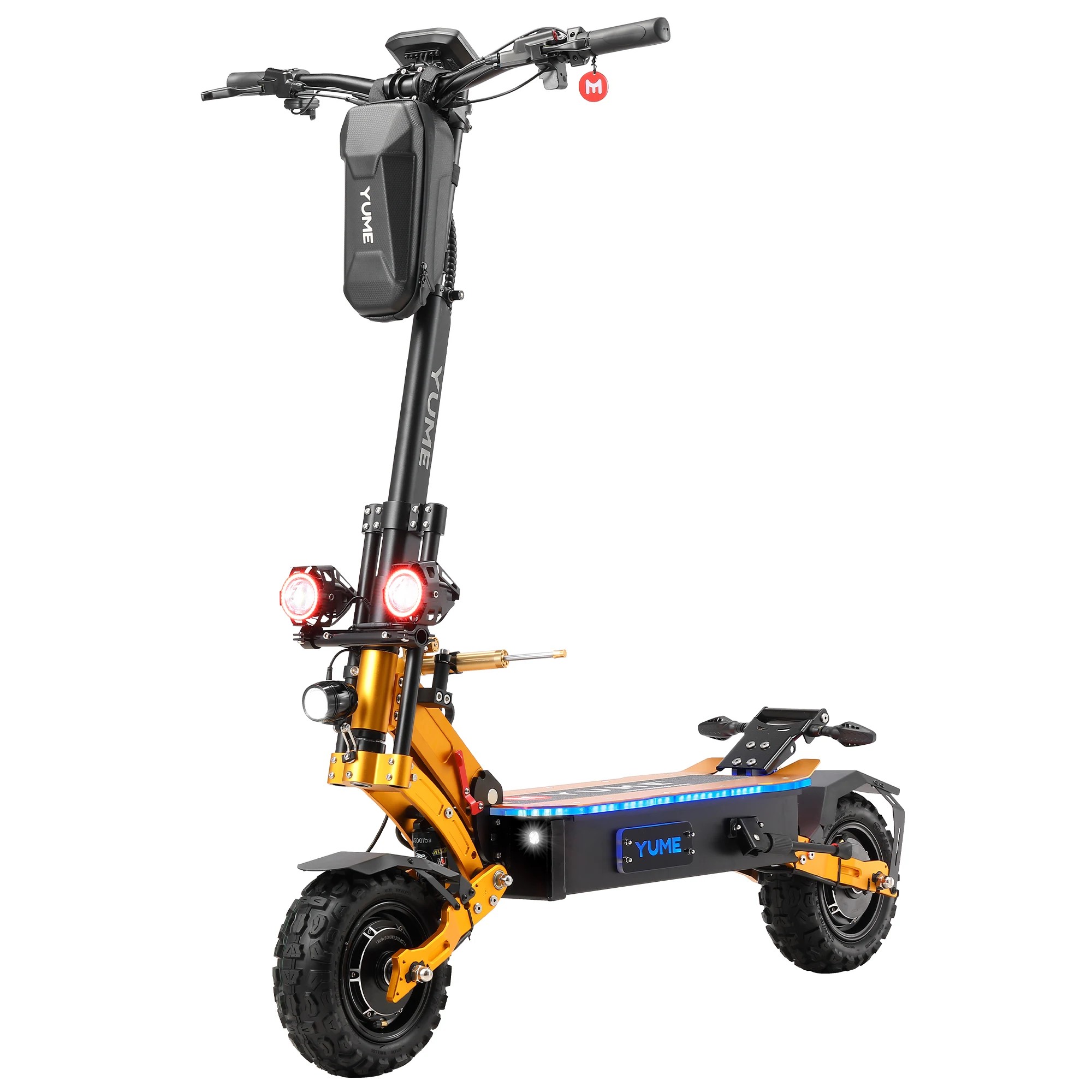 YUME X11+ Elektroroller Für Erwachsene, 6000 W, Doppelmotor, 60 V, 30 Ah, Batterie, 11-Zoll-Reifen, Höchstgeschwindigkeit 95 Km/h, Reichweite 100 Km thumbnail