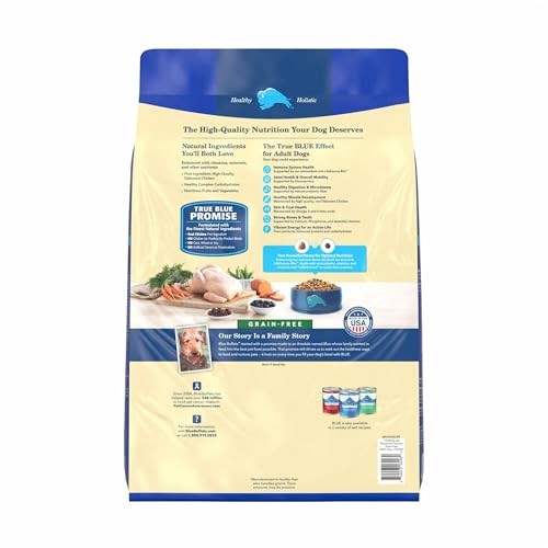 Blue Buffalo Life Protection Formula Natural Grain Free Adult Dry Dog Food, with Chicken and Potatoes, 11 Lb. Bag thumbnail