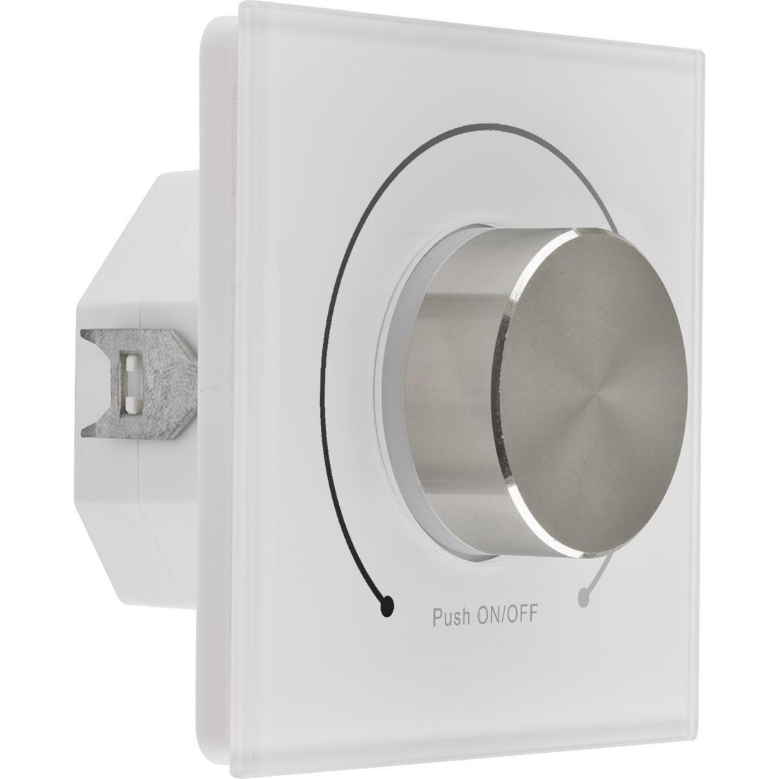 EVN, Interruttore Luce + Tapparelle, EFDWP1 Pannello Radio Dimmer a Parete1 Canale 868MHz
