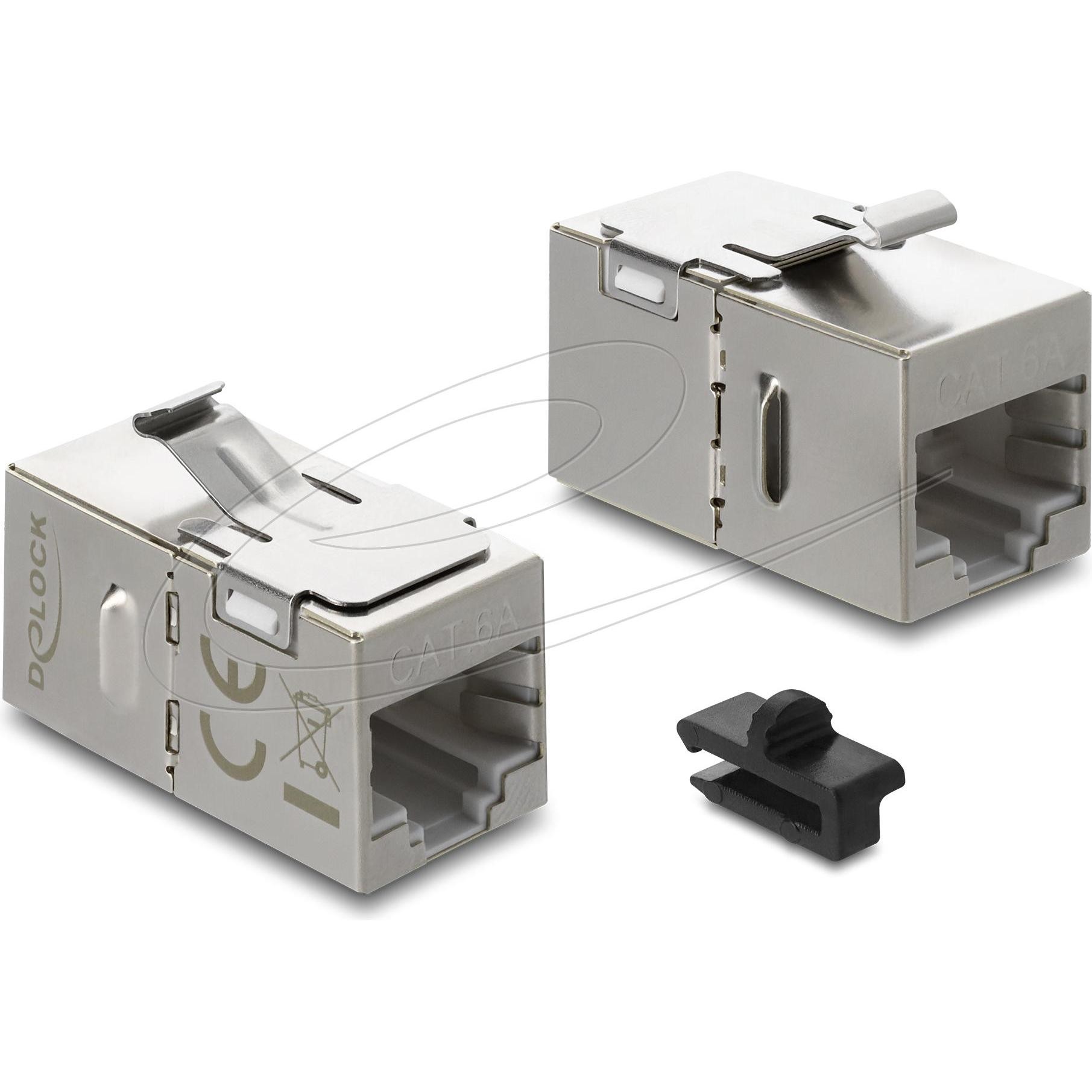 Delock Keystone Modul Kupplung RJ45 Buchse Zu RJ45 Buchse Ca (Modulo Keystone), Accessori Di Rete
