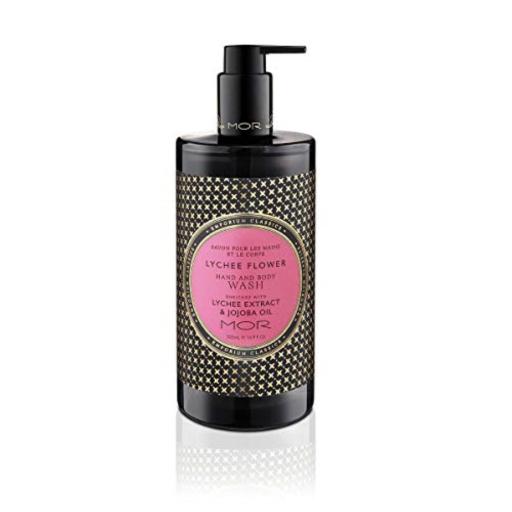 Body Wash, Jojoba Oil and Vitamin E Moisturizing Body Hand Cleanser for Women, Luxury Flower Shower Gel for Dry Skin, Mor Emporium Classics Flower...