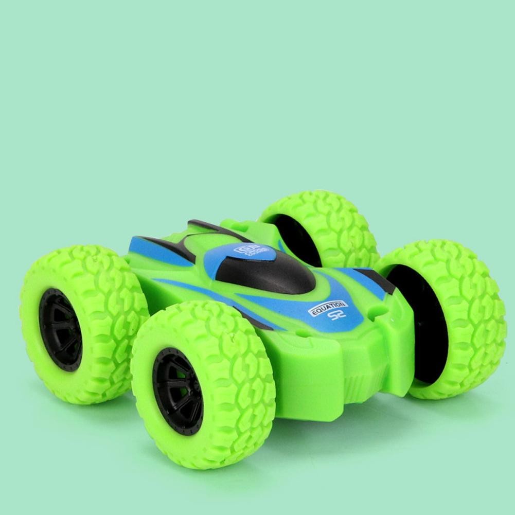 Voiture Jouet Pour Enfants, Véhicule Double Face Amusant, Inertie, Sécurité, Résistance Aux Chocs Et Aux Chutes, Modèle Incassable Pour Enfant