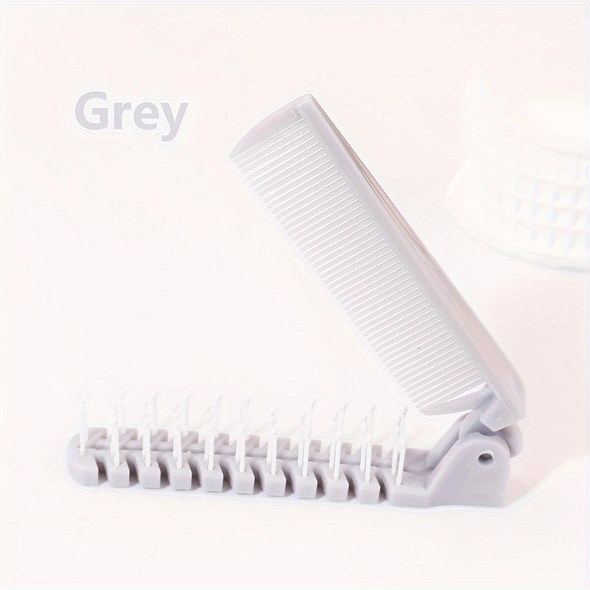Mini Peigne Pliant De Poche Antistatique, Outil De Coiffure Double Face Pour Hommes Et Femmes, Adapté Aux Voyages, Plastique Durable