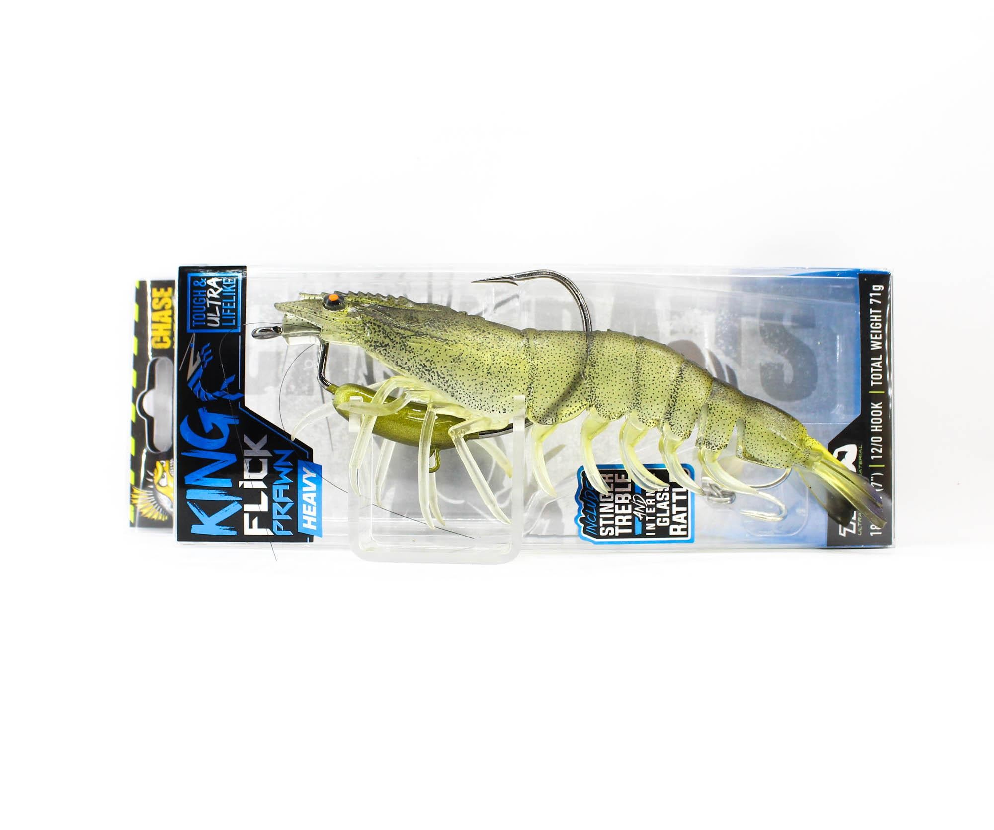 Chasebaits Flick Prawn King Heavy 180 Mm 71 Grammes Leurre Coulant 07 (6222)