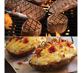 KC Steak Co. Filet Mignon, Strip Steak, & BakedPotato BBQ