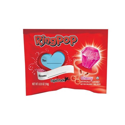 Ring Pop Valentine's Classroom Exchange Candy Bag - 7.4oz/21ct thumbnail