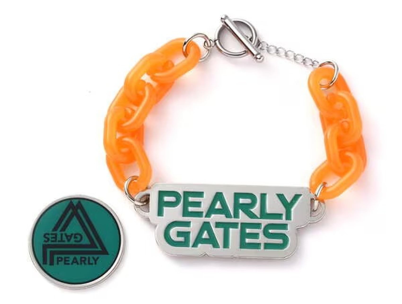 PEARLY GATES Marker (Kettenmotiv Armband) / Golf / 053-4284010 150_Orange 150 FR