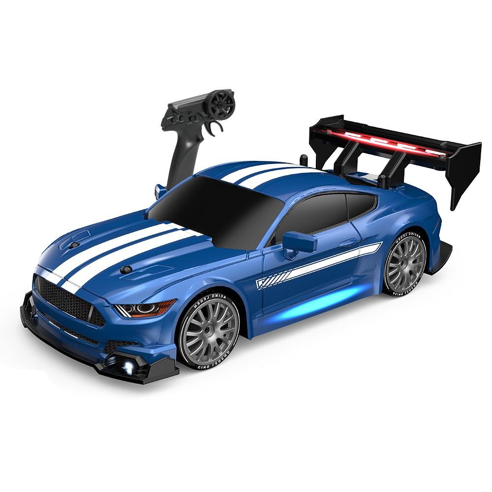 Coche De Derrape Con Control Remoto De 2,4 GHz 1:Vehículo 4WD De Control Remoto De Alta Velocidad De 24 a 30 Km/h Con Type 1-1 Battery Azul