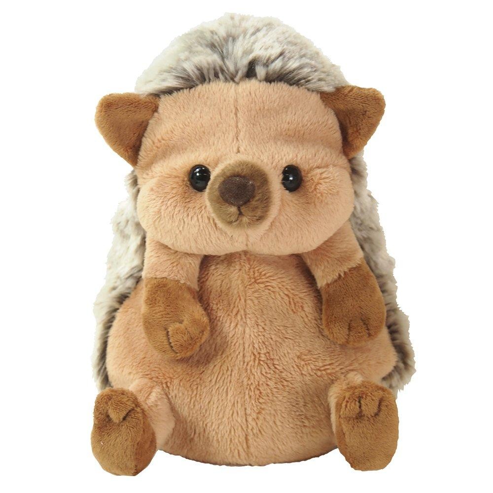 Brinquedo De Pelúcia SunLemon Fluffys, Ouriço Médio, BR, 13 X 17 X 21 Cm, Castanho, Animal Fofo, Reposição, Ótimo Presente, P-9862