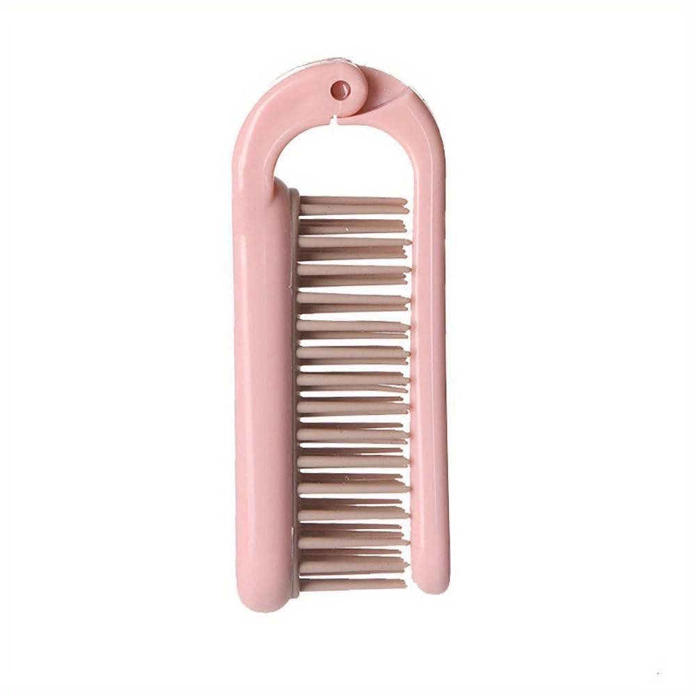 1 Peigne à Cheveux Pliable Peigne Démêlant Portable Brosse à Cheveux Brosse à Cheveux Antistatique Masseur De Tête Peignes De Voyage Accessoires