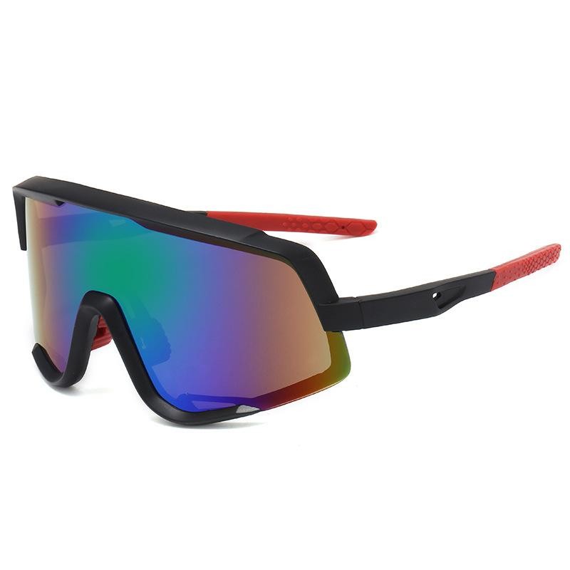 Lunettes De Soleil Pour Hommes Lunettes De Sport D'extérieur Pour Vélo Lunettes De Cyclisme Lunettes De Protection Coupe-vent 9318