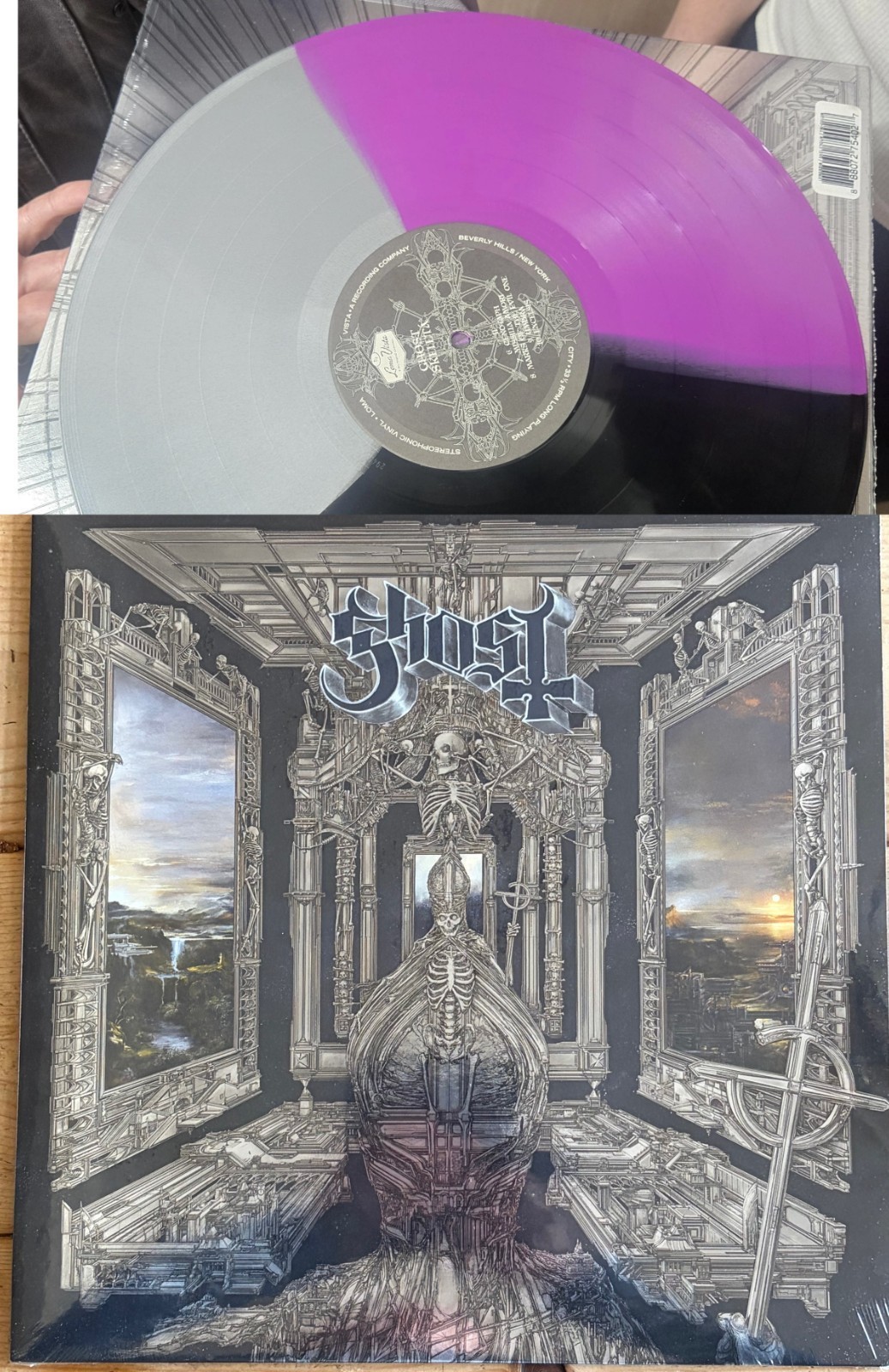 Ghost - Skeleta - Tri-Colour Skeletour 2026 Edition Vinyl - NEW SEALED