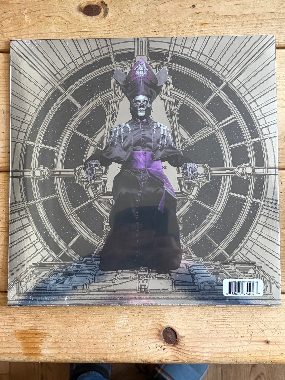 Ghost - Skeleta - Tri-Colour Skeletour 2026 Edition Vinyl - NEW SEALED thumbnail