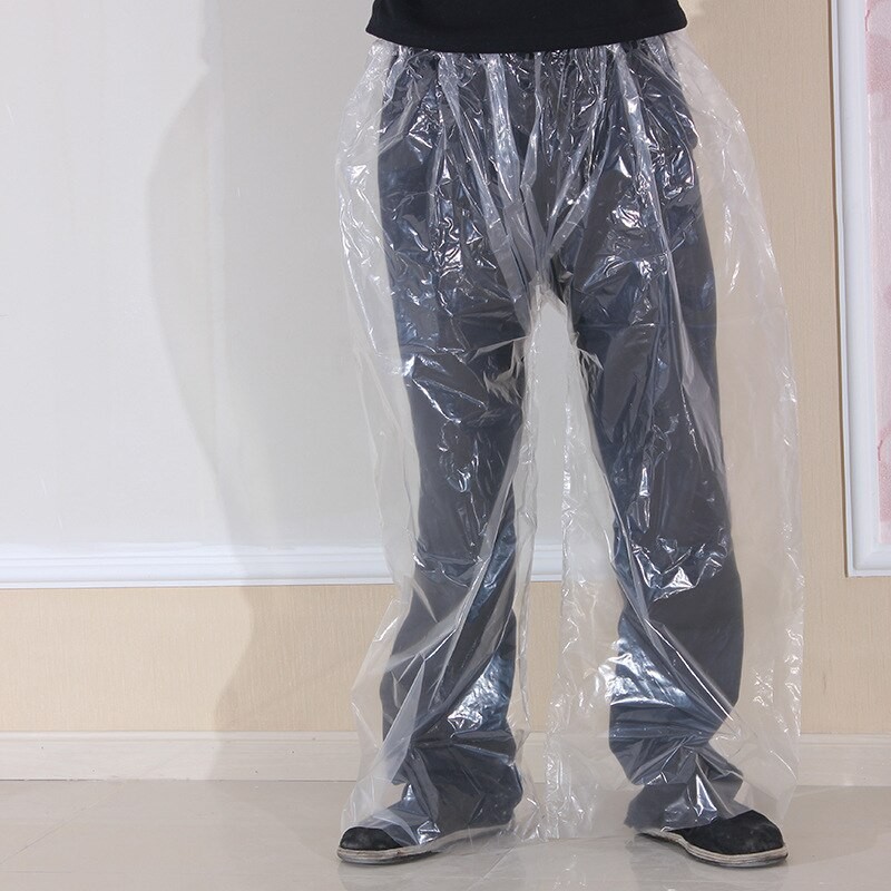 Pantalon De Pluie Jetable De Voyage, 4 PièCES/paquet, épais, Imperméable, Pour Plein Air, Camping, Randonnée, Pour Adultes, Unisexe, 6 Soies