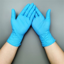 Gants De Sécurité Jetables En Nitrile Pur, 100 PièCES, Bleus Et Noirs, étanches, Sans Allergie, Pour Le Travail, La Mécanique Et Le Ménage, Pour