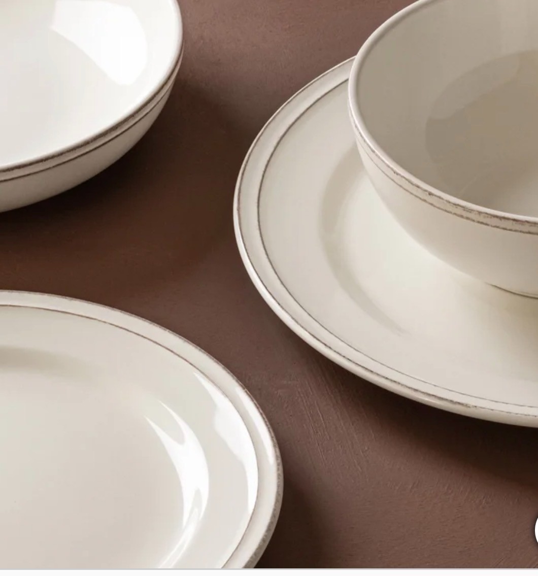 Over&back , 16 Piece - Lake Como  Stoneware Dinnerware Set