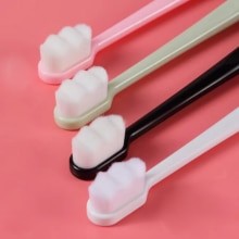 Ensemble De 4 Brosses à Dents Ultra-fines Souples, Millions De Nano Soies, Pour Adulte, Nettoyage En Profondeur, Portable, Voyage, Soins Buccaux