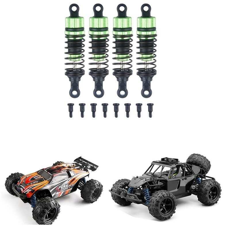 4Pcs Metal Shock Absorber for Pxtoys 9300 9301 9302 9303 PX9300 PX9301 PX9302 1/18 RC Car Spare Parts