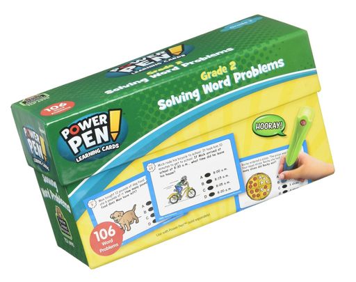 Teacher Created Resources Power Pen Learning Cards: Solving Word Problems Gra.