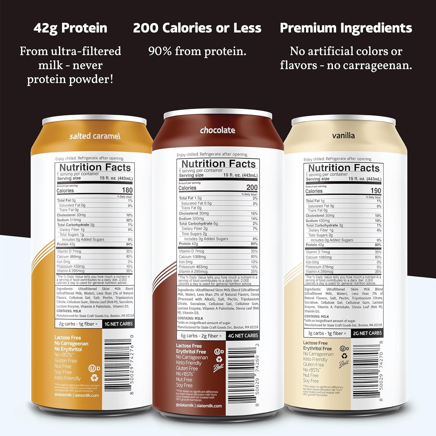 Milk - Ultra Protein Shake - Sweet & Salty Pack - Chocolate, Vanilla, Salted Car thumbnail