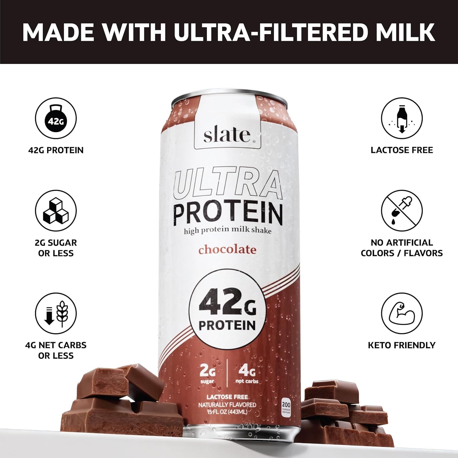 Milk - Ultra Protein Shake - Sweet & Salty Pack - Chocolate, Vanilla, Salted Car thumbnail