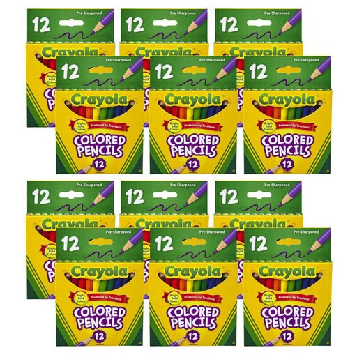 Crayola Llc 12 Bx Colored Pencils 12ct per Bx 4112bn