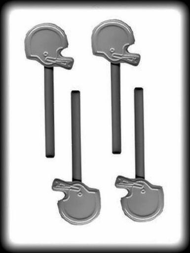 Football Helmet Hard Candy Lollipop Mold from CK 6229 NEW