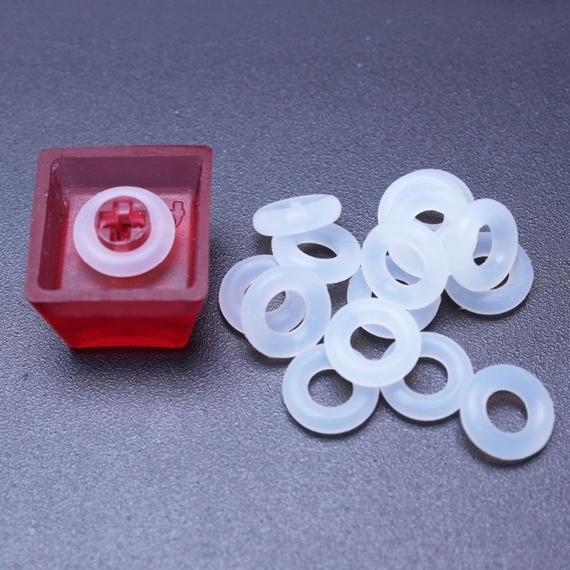120Stck Tastenkappen Gummi O-Ring Schalter Dämpfer Für Kirsche MX Tastatur thumbnail
