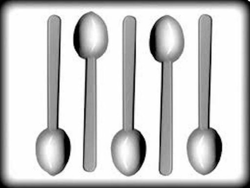 Mocha Spoons Hard Candy Mold from CK #9980