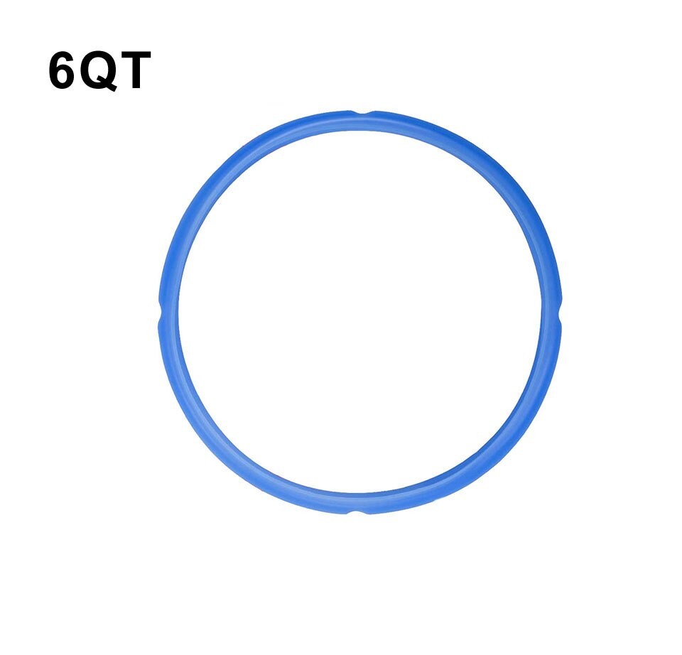 3 Farben Erhältlich Leck Nachweisen Lebensmittel Klasse Silikon Gummi O-Ring Dichtungen Ring Für 3/6 Qt Sofortig Topf Silikon Dicht Ringe thumbnail