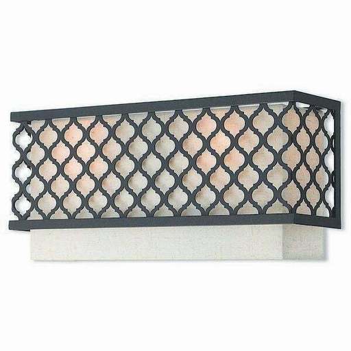 Livex Lighting 41119-92 Arabesque 2 Light Bronze Bronze Wall Bronze