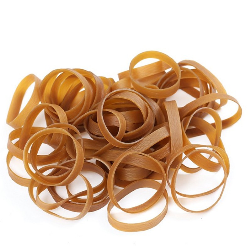 50*10mm Gummibänder Elastische Bands Schreibwaren Halfter Paket Liefert Gummi Ringe Für Schule Zu Hause Oder Büro thumbnail