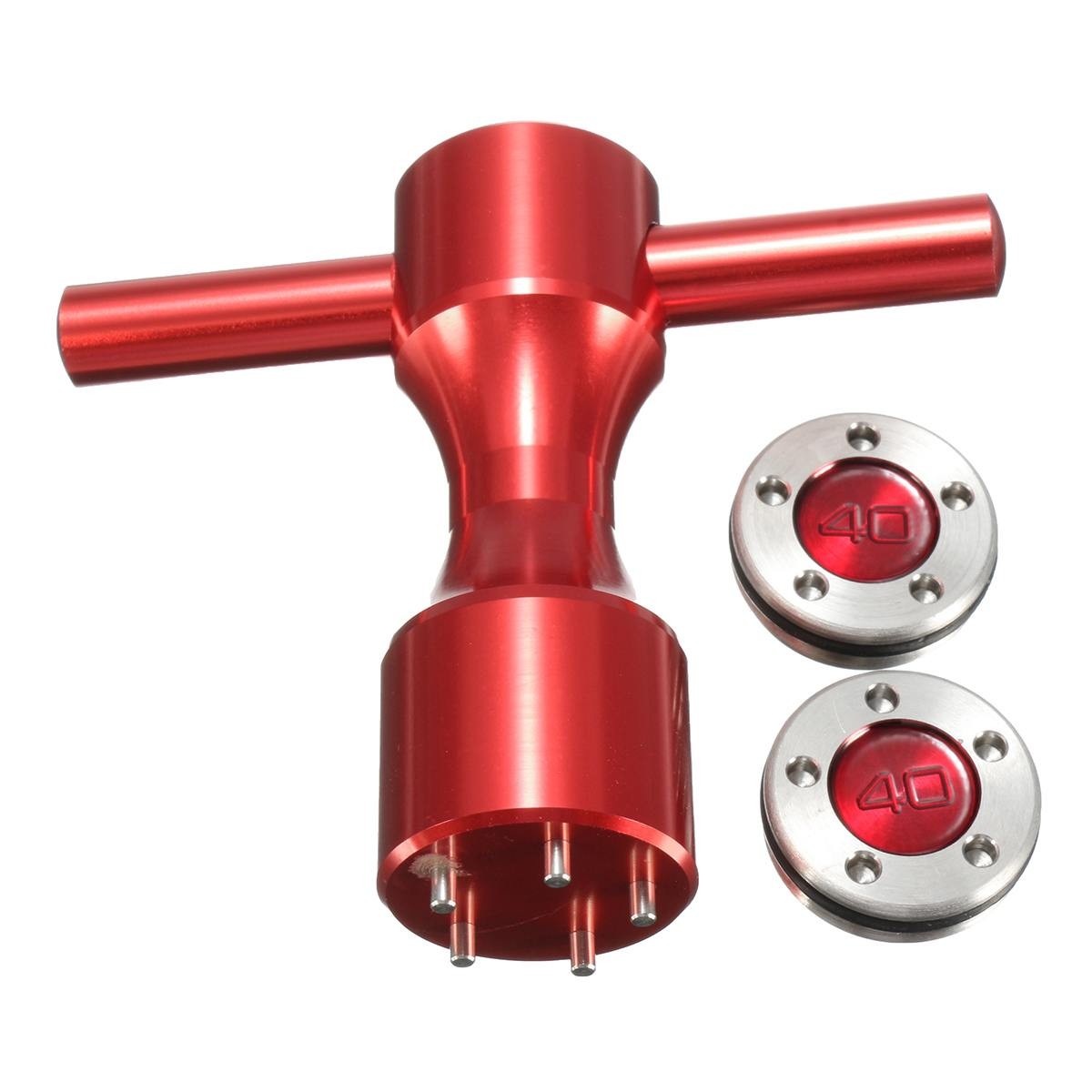 2 Stck Für Titleist-Scotty-Cameron Putter Rot Golf Gewichte + Schlüssel Schlüssel Werkzeug 10g/15 G/20g/25g/30g/35g/40g Enthalten Gummi Ringe thumbnail