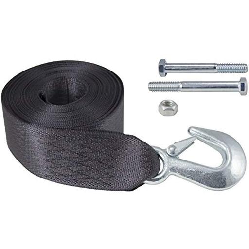 20-ft Winch Strap with Hook 4000 Lb 2