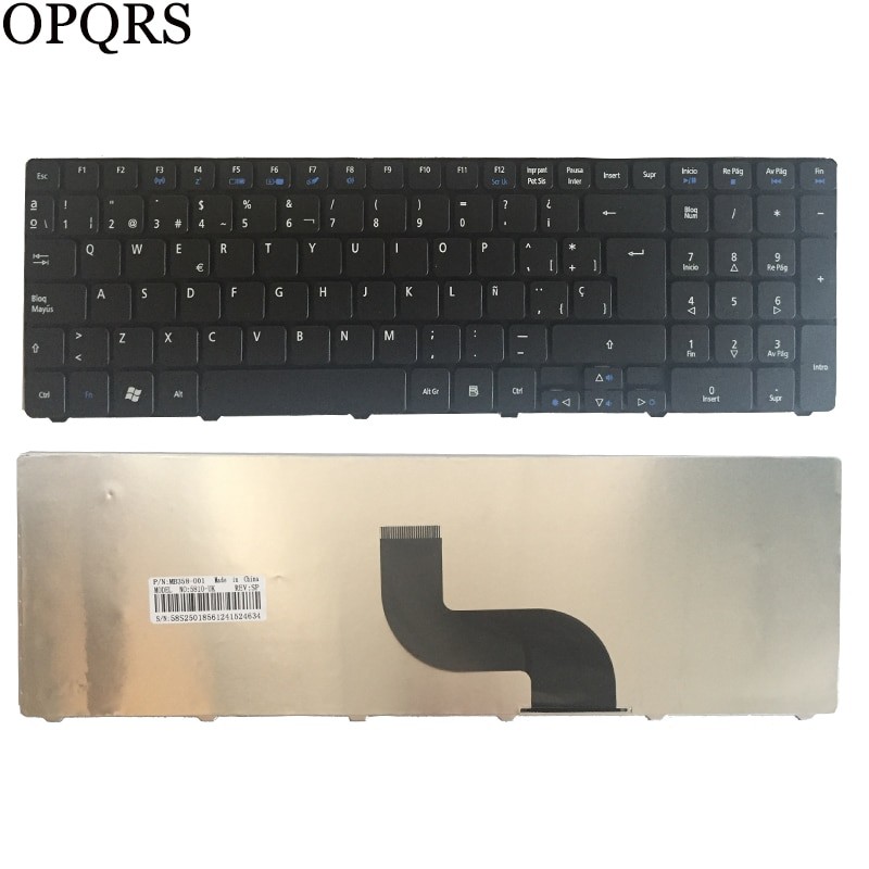 Spanisch Für Acer Streben 5551 5736 7739 5741 5740G 5410t 5538 7751 5745 7739G 7739Z 7739ZG 8940 5560(15') SP Laptop Tastatur