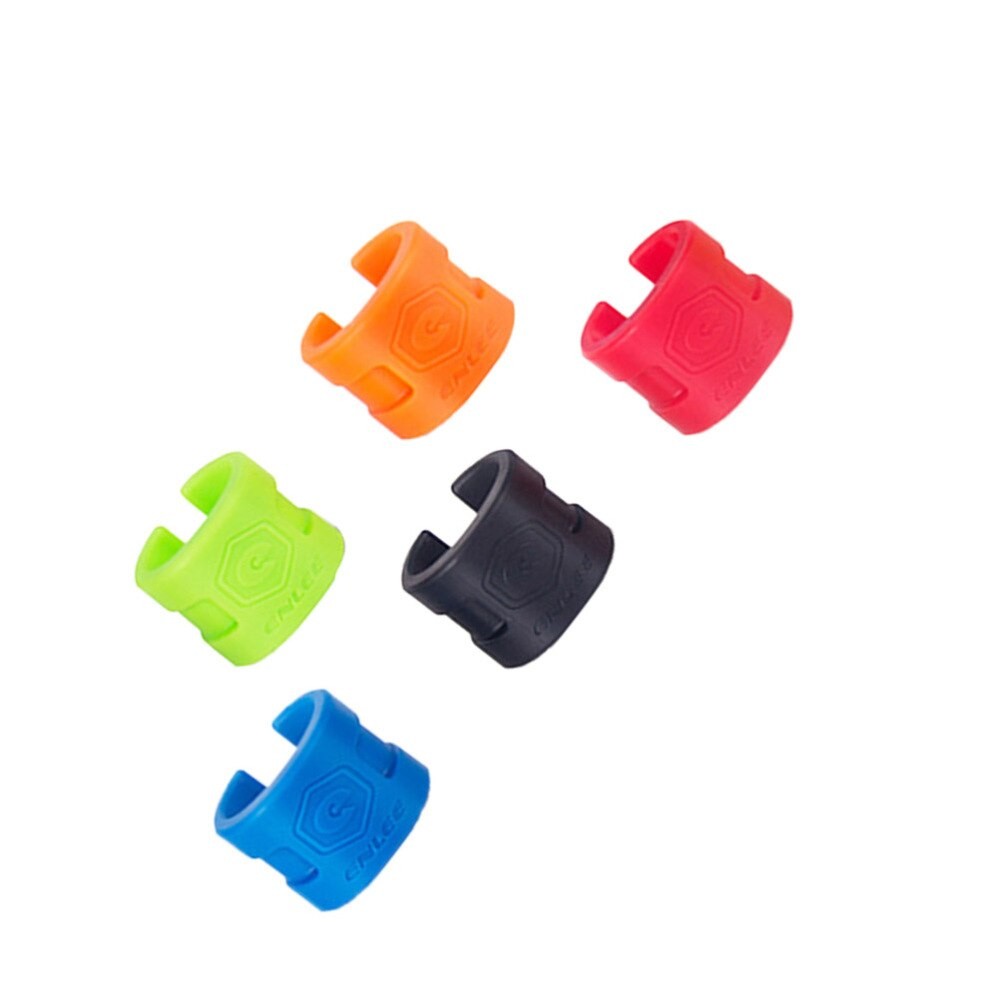 5Stck Anti-Kollision Gummi Schutzhülle Ringe Straße Hinten Gabel Kette Schutz Mountainbike Ausrügestochen