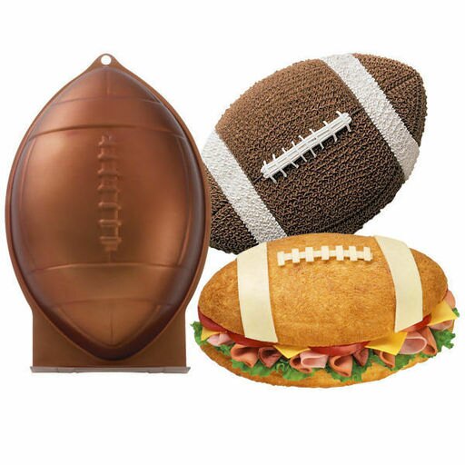 First and Ten Football Cake Pan from Wilton #6504 - NEW