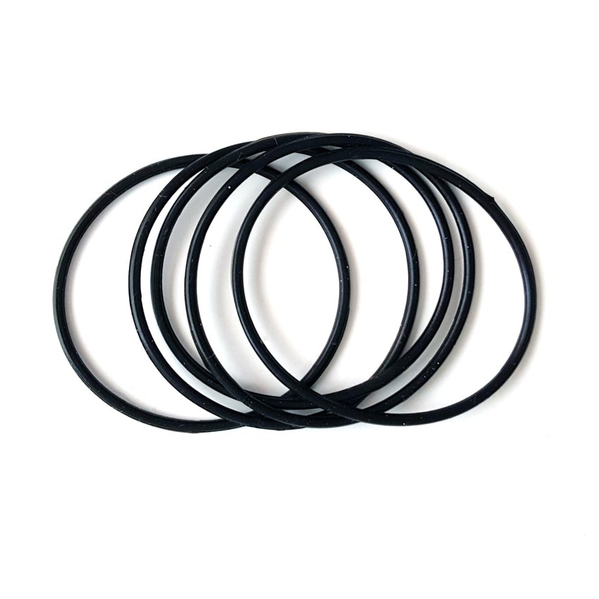 Taschenlampe Fackel Gummi Siegel O Ring Unterlegscheibe O-Ring Schwarz Farbe 42mm Wasserdicht O-Ring Abdichtung Element C8 C10 Taschenlampe Zubehörte thumbnail