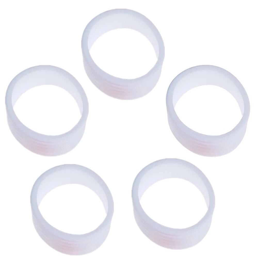 5Stck Tennis Badminton Schläger Griffe Gummi Ring Dehnbar Tennis Schläger Band Griffbänder Tennis Schläger Band Badminton Griff thumbnail
