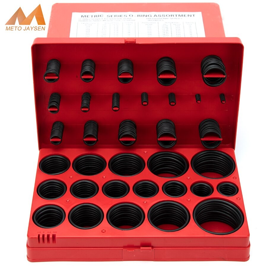 382/419 Stücke Metrisch Serie Ersatz Abdichtung Bausätze O-Ringe 70 Ufer Schwarz Natürliche Buna Gummi NBR 30 Größen O-Ring Sortiment S21