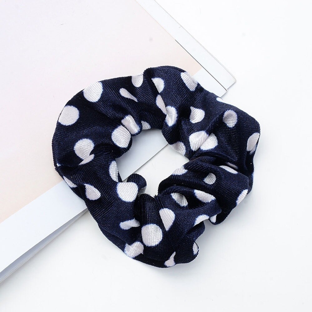 Leopard Samt Scrunchies Haar Ring Für Frauen Mädchen Pferdeschwanz-Halfter Elastische Haar Bands Gummi Seil Krawatten Haar Zubehör thumbnail