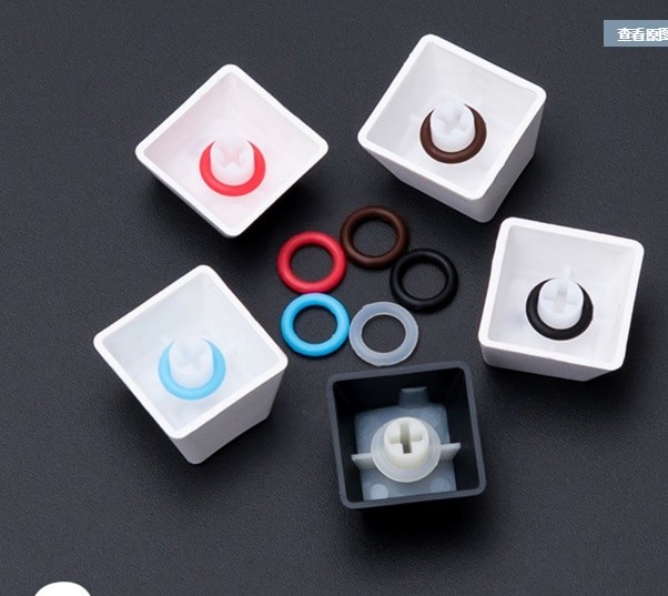Schalter Keycap O-Ring Klang Dämpfer Für Mechanische Tastatur Schlüssel 120 Teile/los Schlüssel Deckel Gummi O-Ring Schalter Puffer