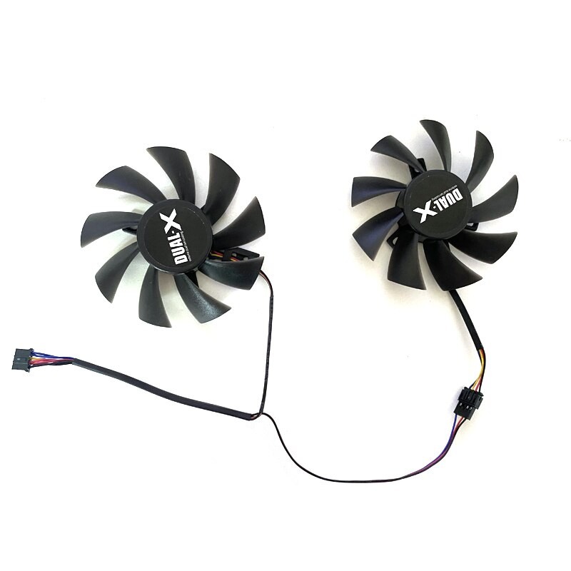 85mm 4Stift FD9015U12S Lüfter Für XFX XFX HD7950 HD 7970 7950 Dual-X Grafik Grafikkarte Kühler Fan GPU DIY FX-797A/G thumbnail