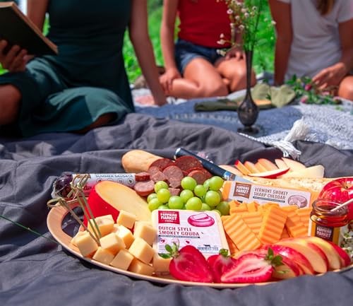 Farmers Market, Gluten Free, Keto, Paleo, Low Sodium, Zero Sugar, Wisconsin Cheese, 1-Pack, Vermont Extra Sharp Cheddar thumbnail