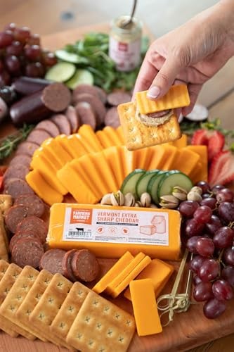 Farmers Market, Gluten Free, Keto, Paleo, Low Sodium, Zero Sugar, Wisconsin Cheese, 1-Pack, Vermont Extra Sharp Cheddar thumbnail