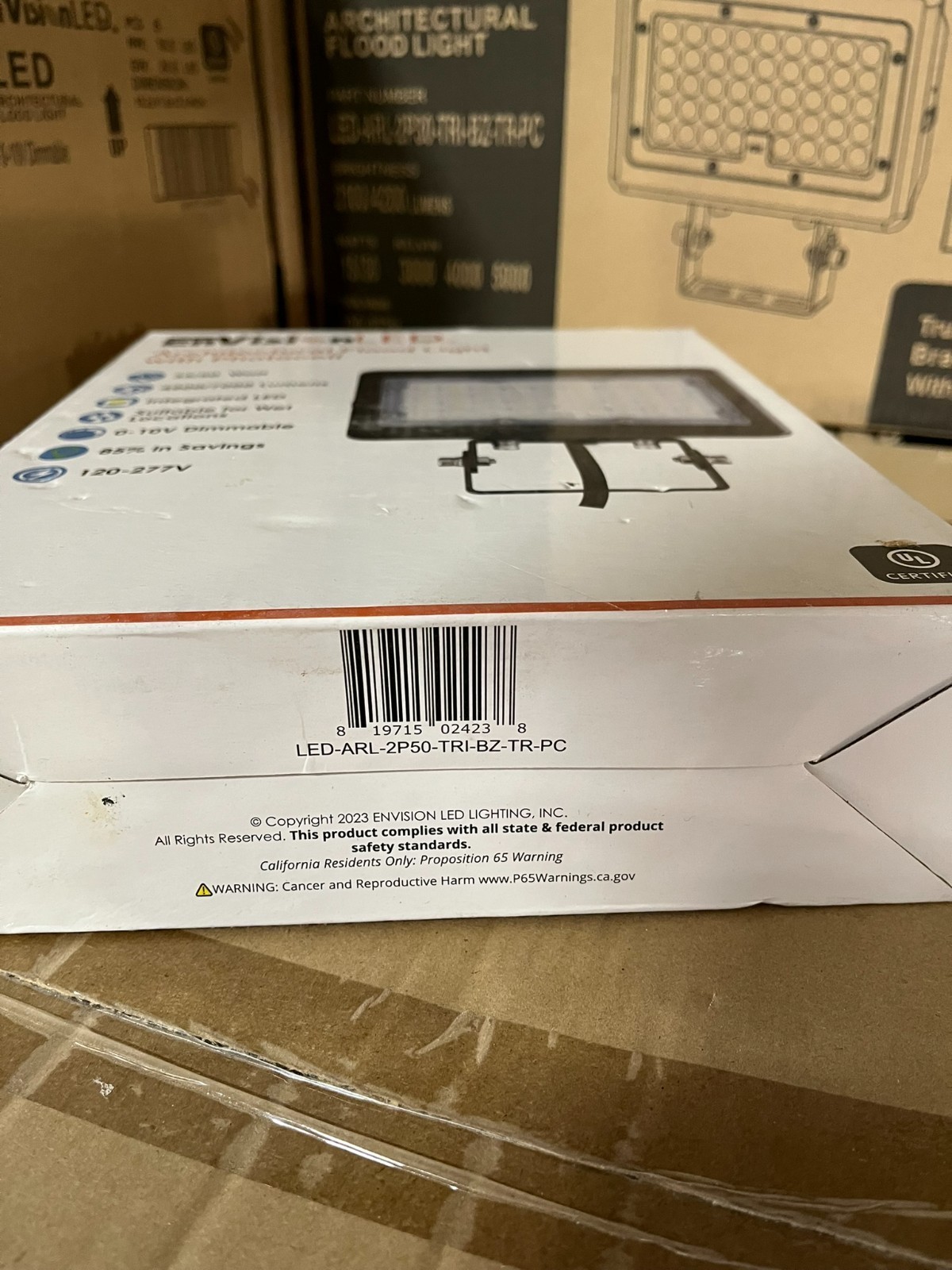 EnVision LED Flood Light with Photocell - 35/50W - CCT - Trunnion Mount (8-Pack) thumbnail
