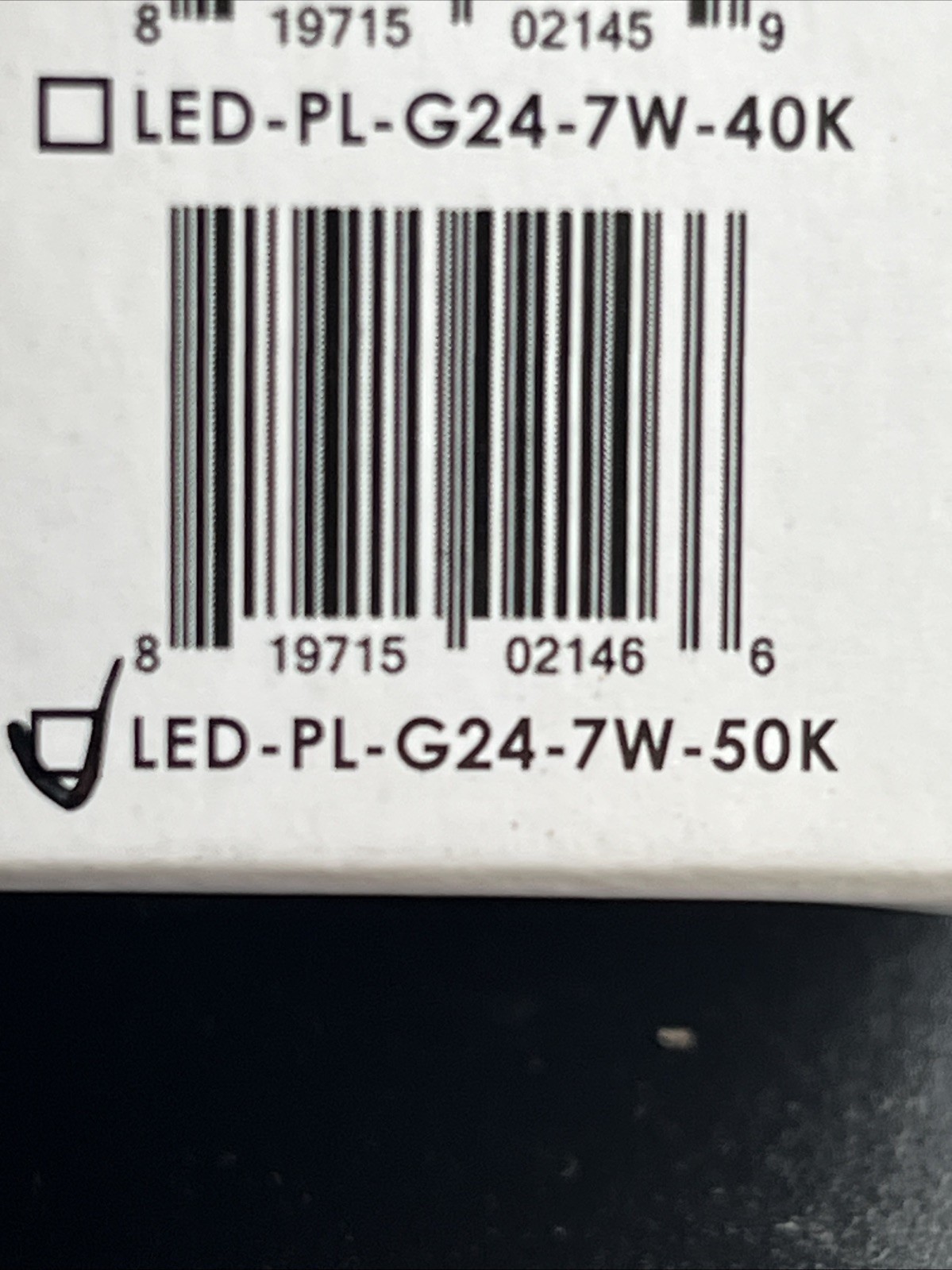 6PK EnVision LED 7W 50K PL Lamp G24 Base 650 Lumens Ballast Optional thumbnail