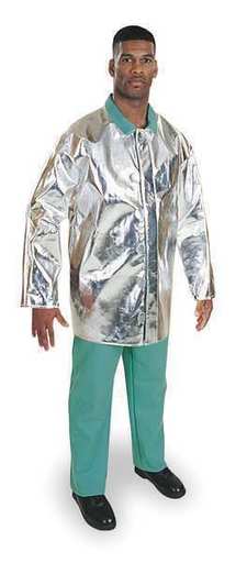 STEEL GRIP ATH 1136-35 Aluminized Jacket, Thermonol, 2XL